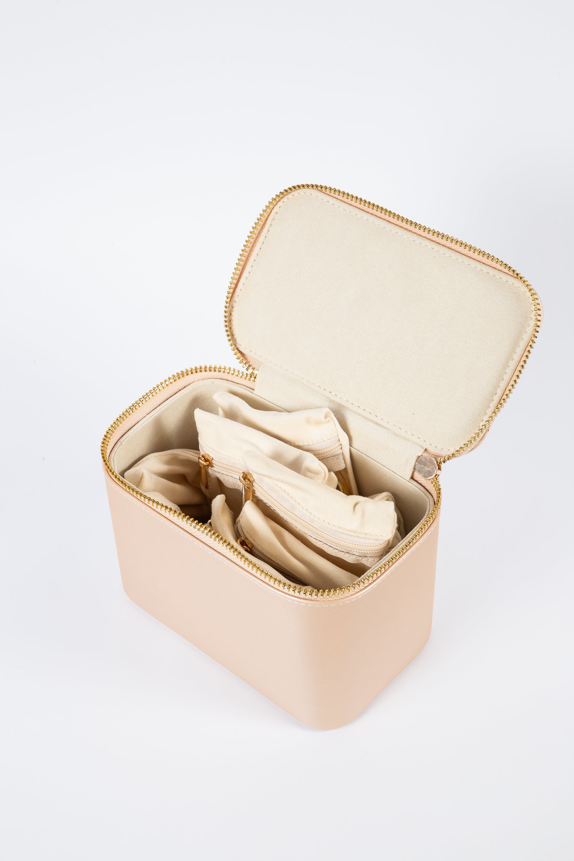 Travel Case Leather Case with Inserts