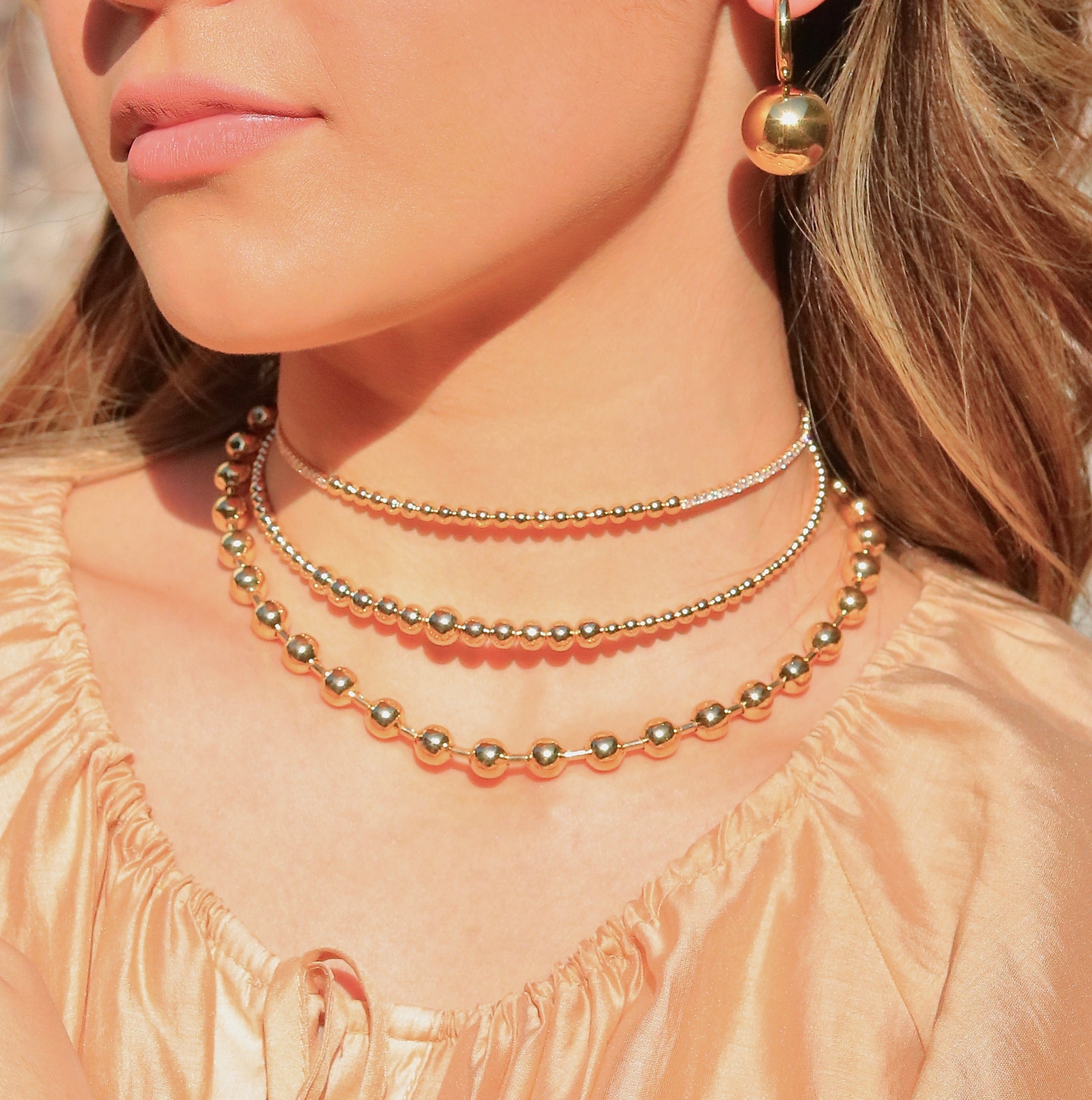 Collar Bubble choker