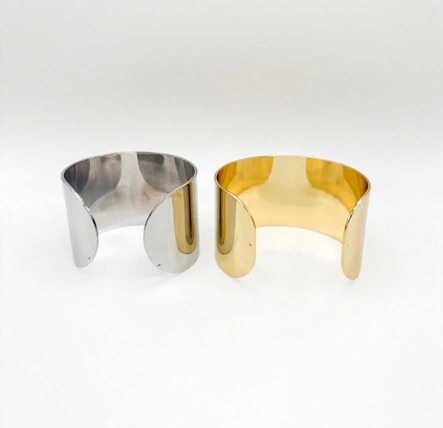 Pulsera Brass 40mm Plain Cuff