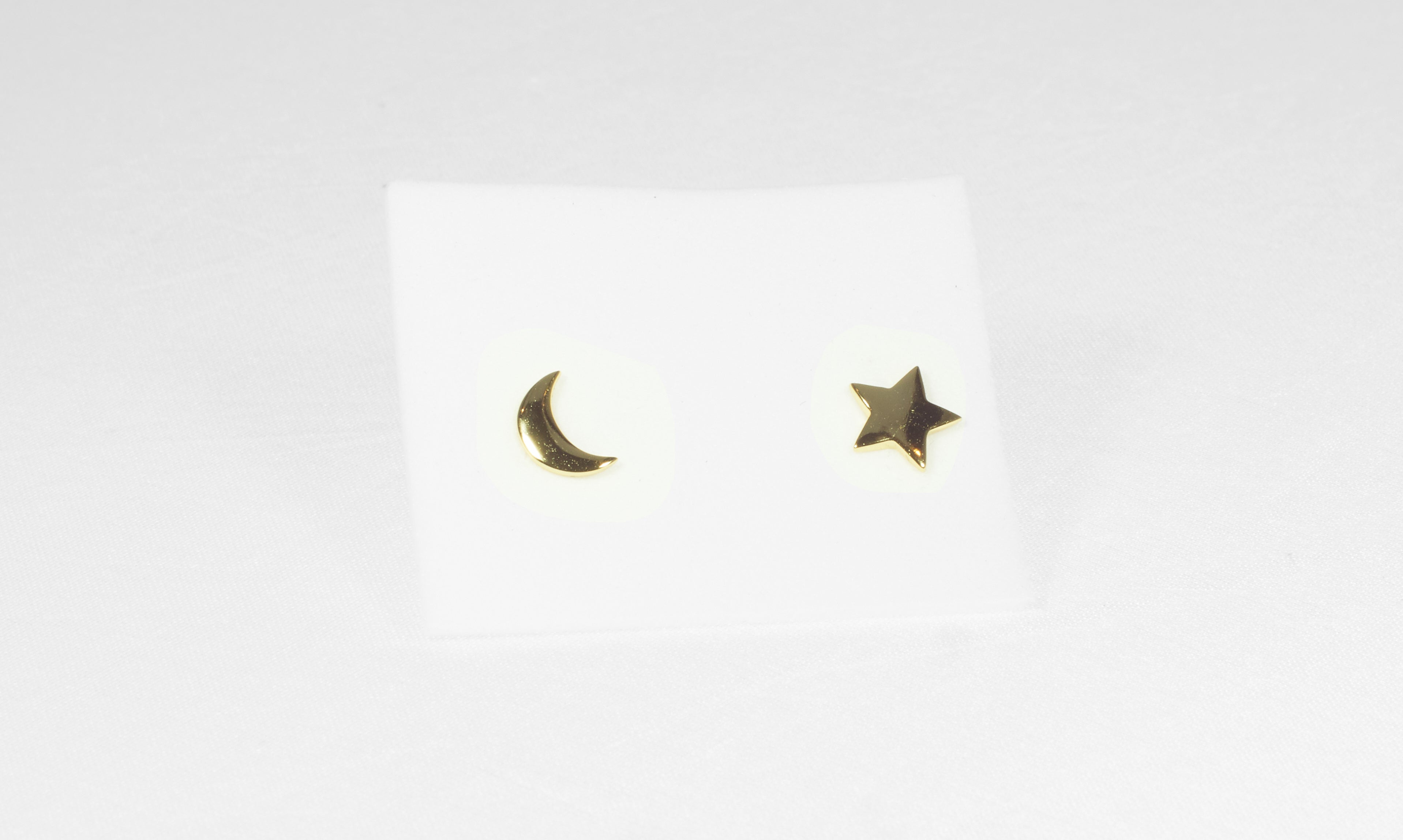 Aro Goldy Sun & Moon Stud