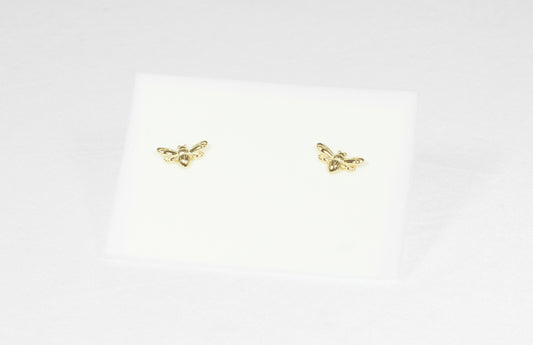 Aro Micro Butterfly Stud Gold