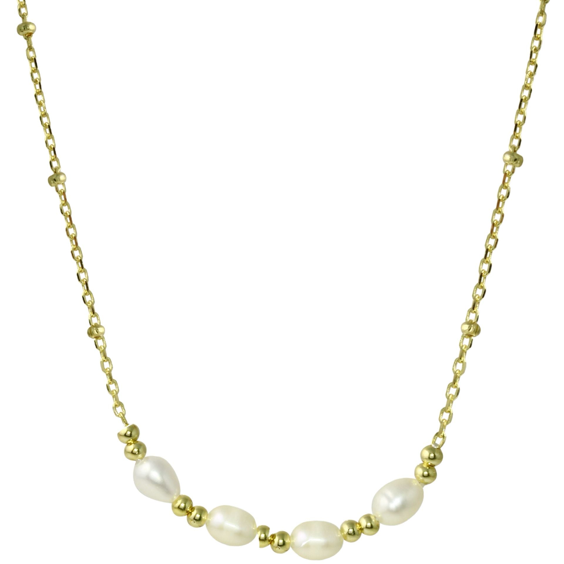 Collar Cuatro ditsy Pearl Choker