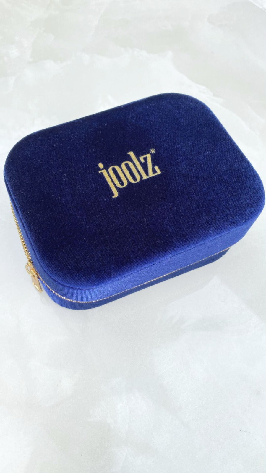 Travel Case Box Golden Velvet