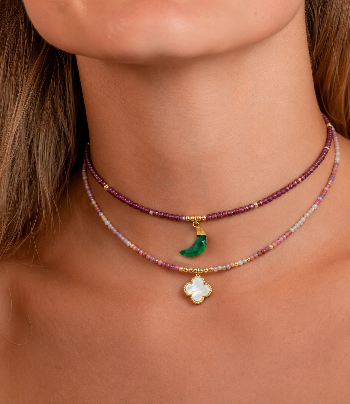 Collar Nia Choker Purp & Co