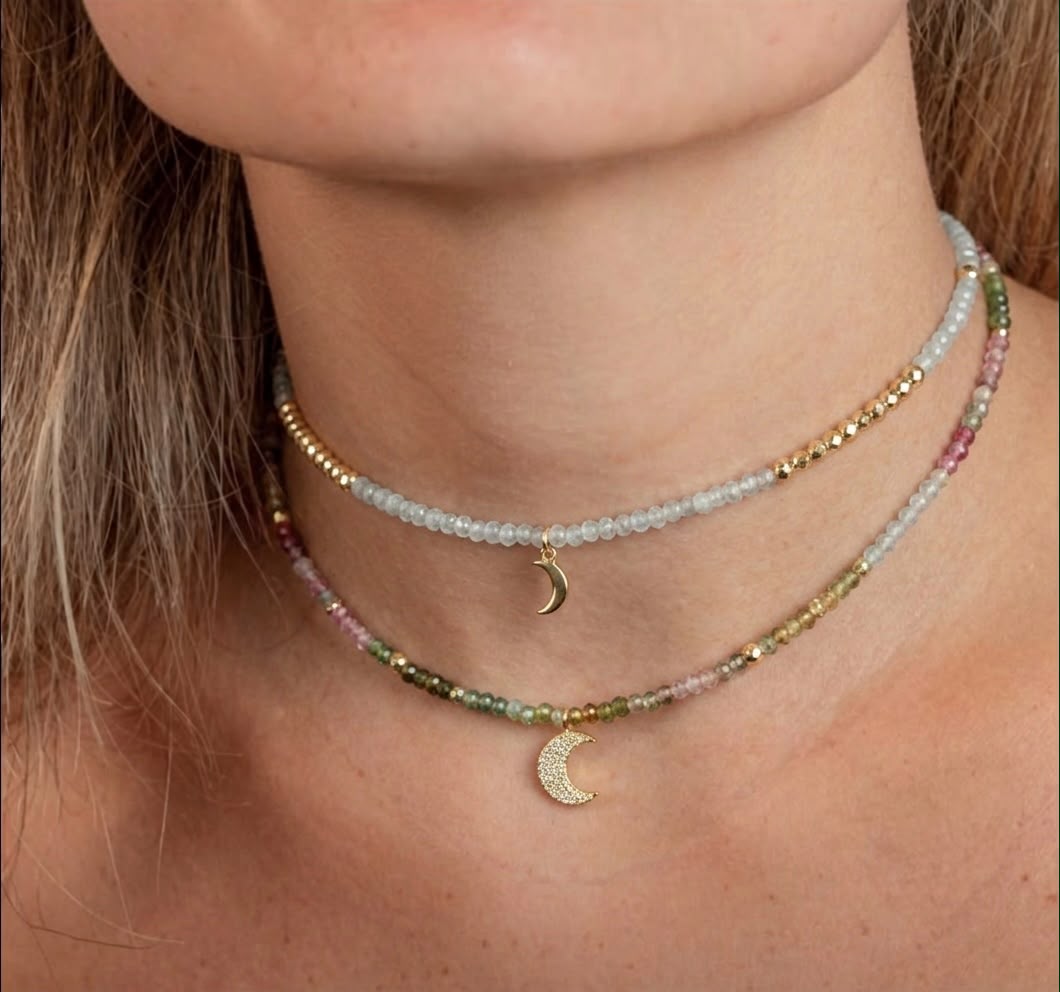 Collar Gui Choker Tourmaline & Co