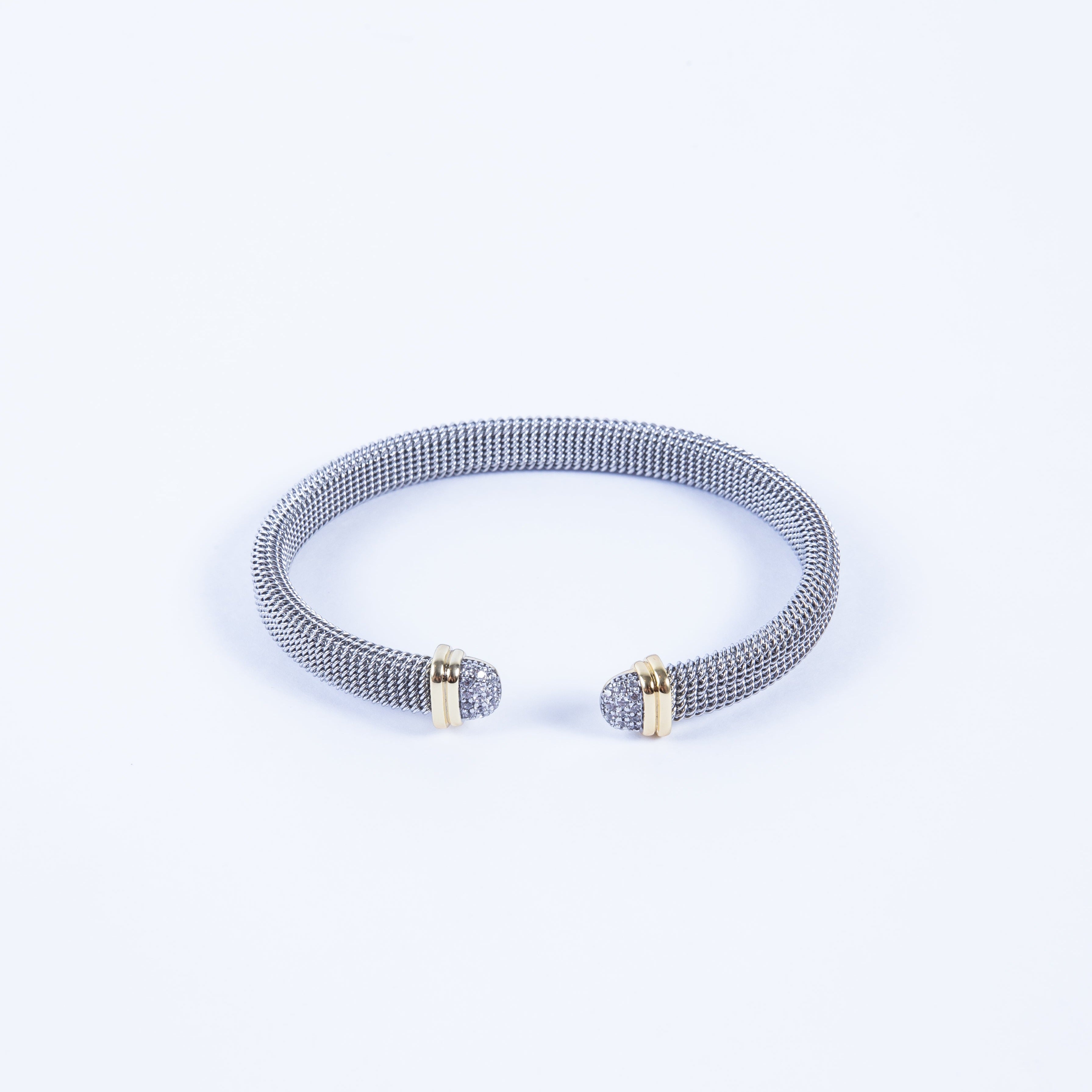 Pulsera Stainless Coil Cuff