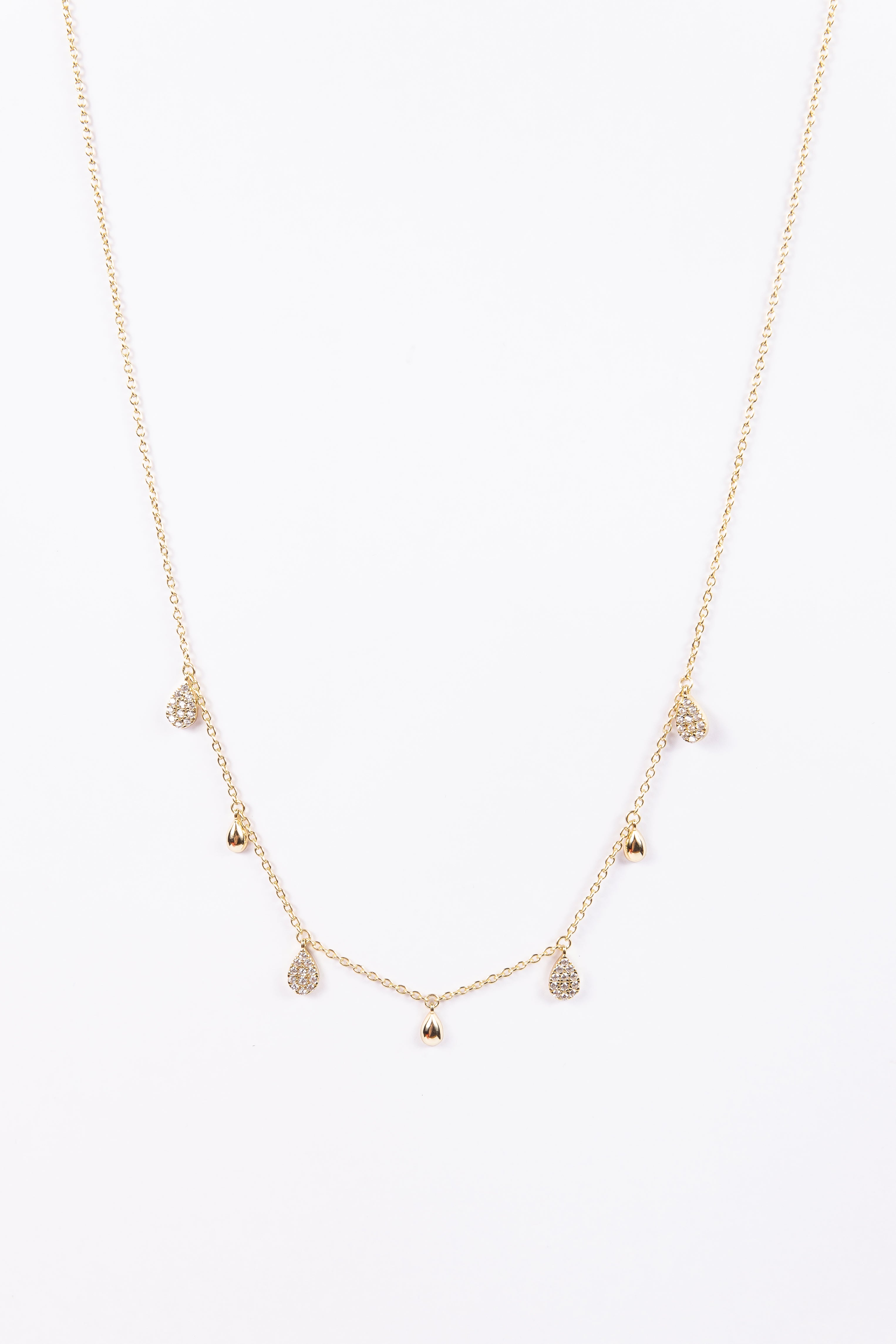 Collar Baby Teardrops Choker CZ&P