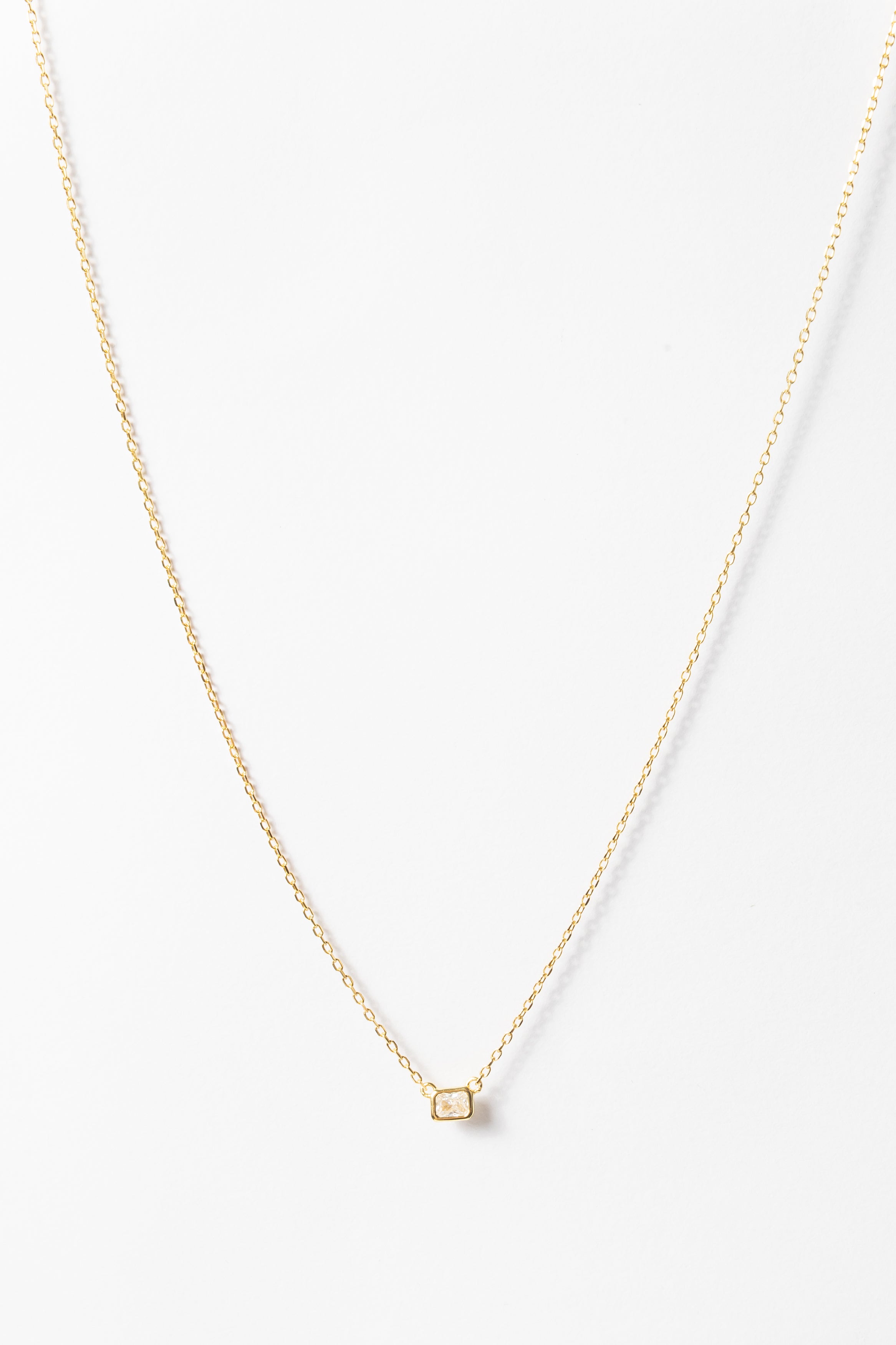 Collar Mini Uni Square Necklace