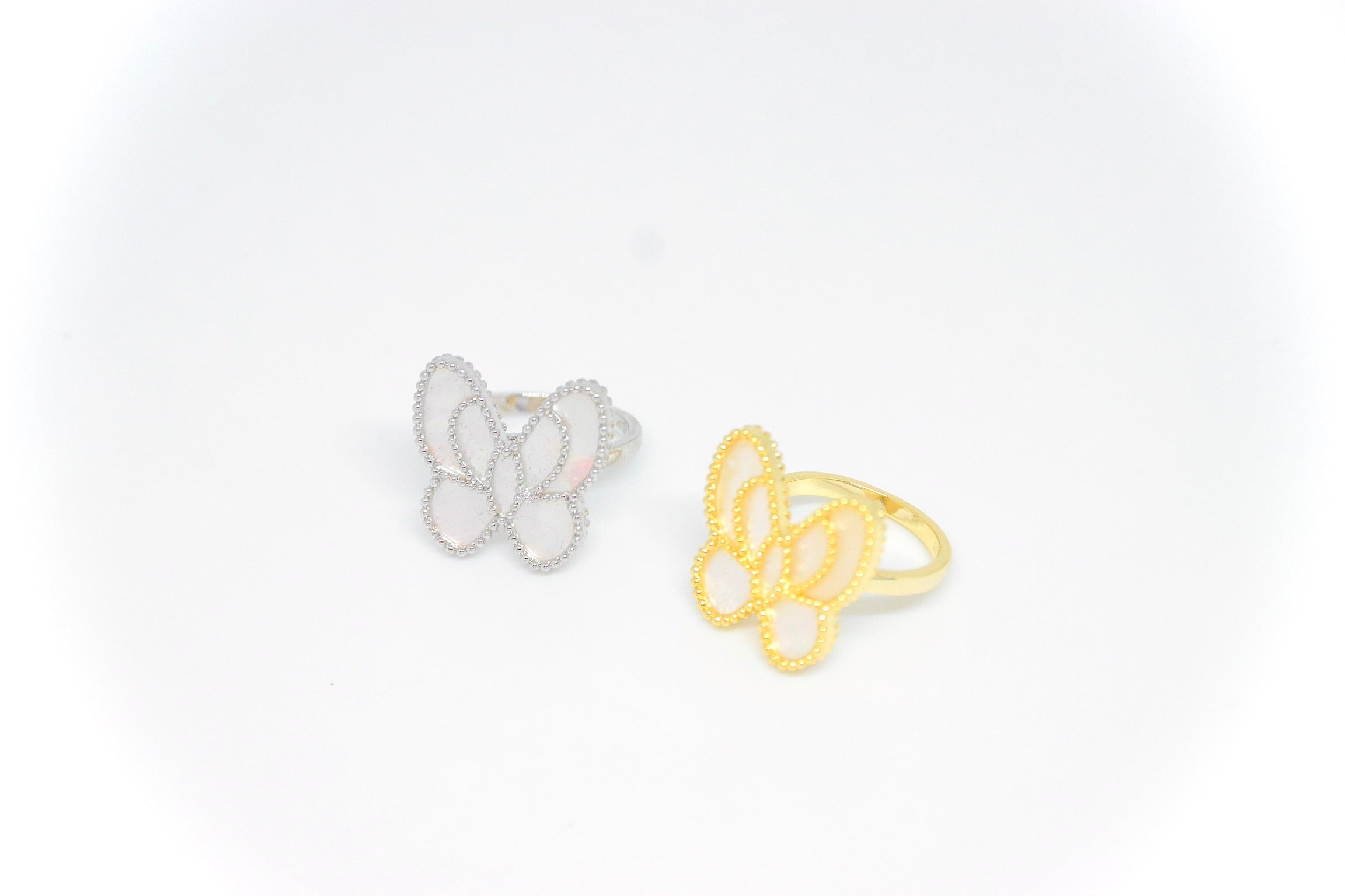 Anillo MOP 3D Butterfly