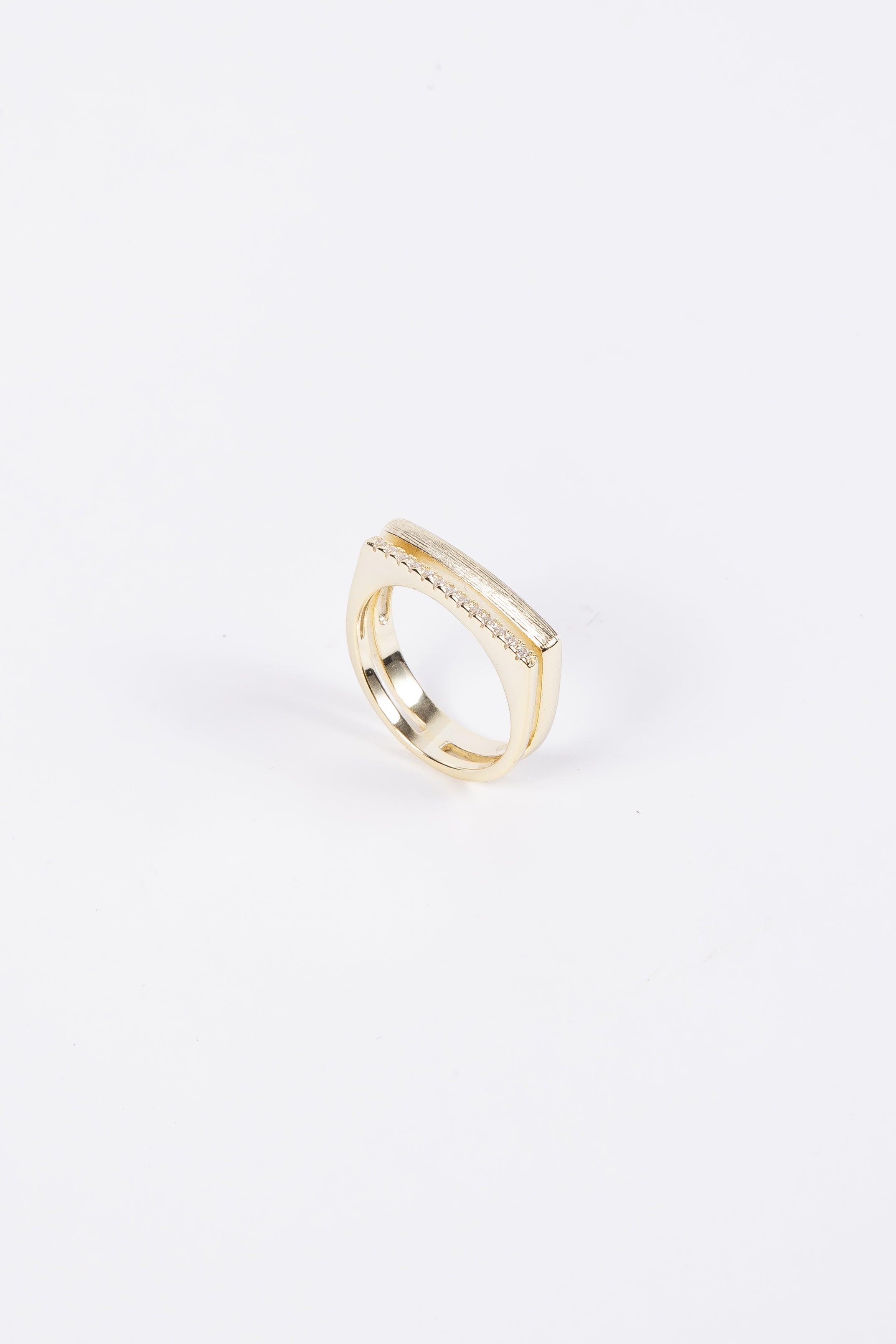 Anillo New Open Skinny Recty Ring