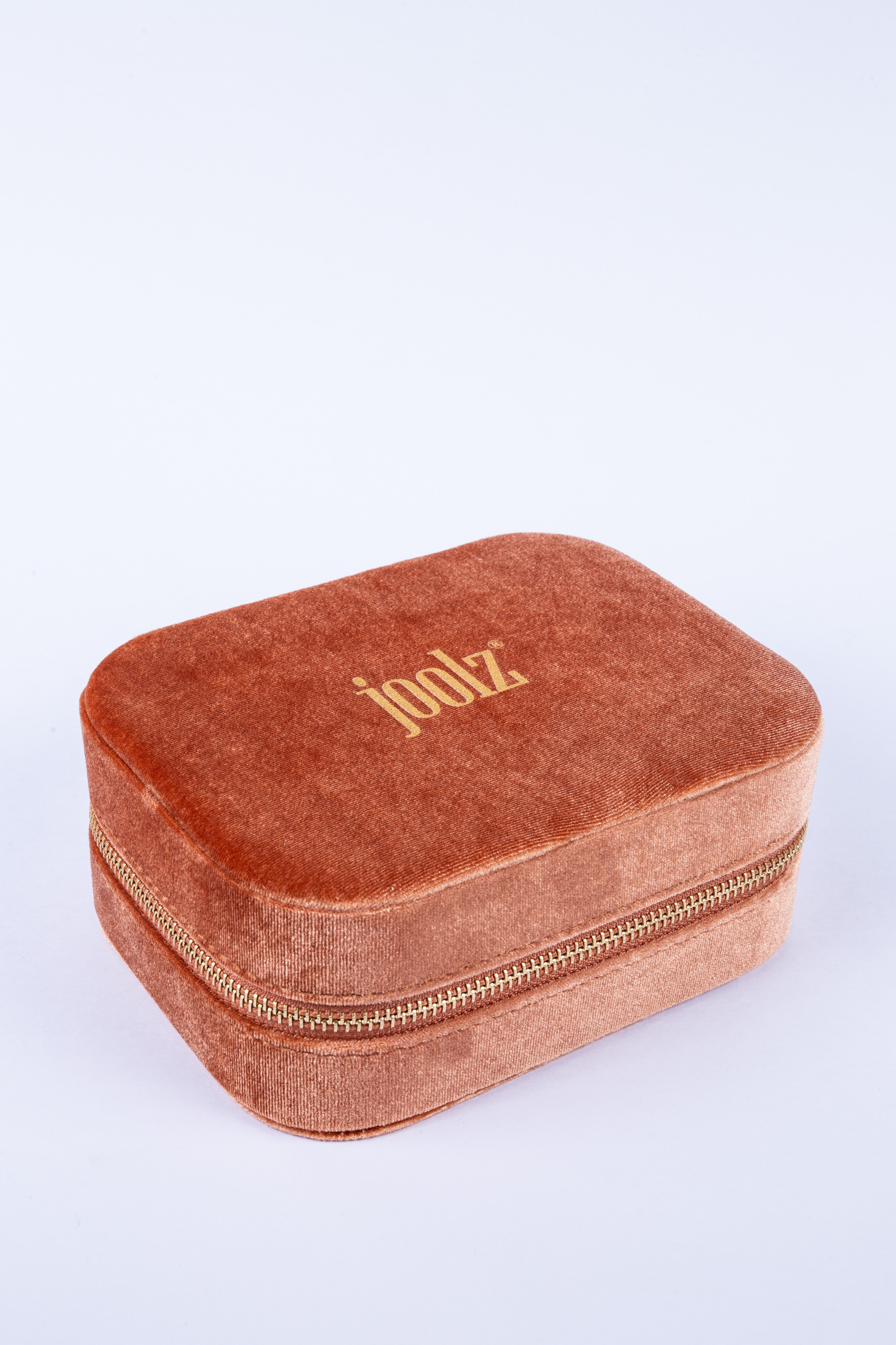 Travel Case Box Golden Velvet