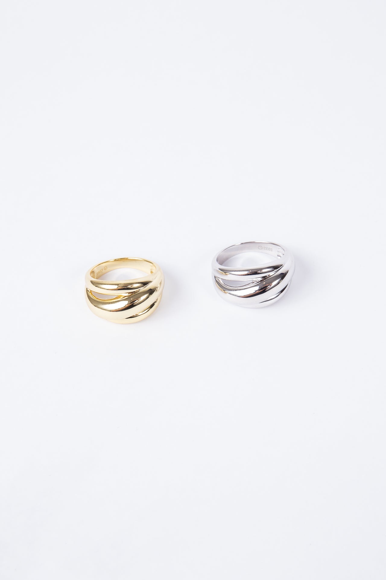 Anillo Trio Loops Ring