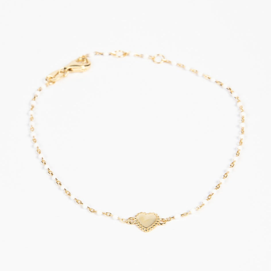 Pulsera Rosary Baby Heart Bracelet