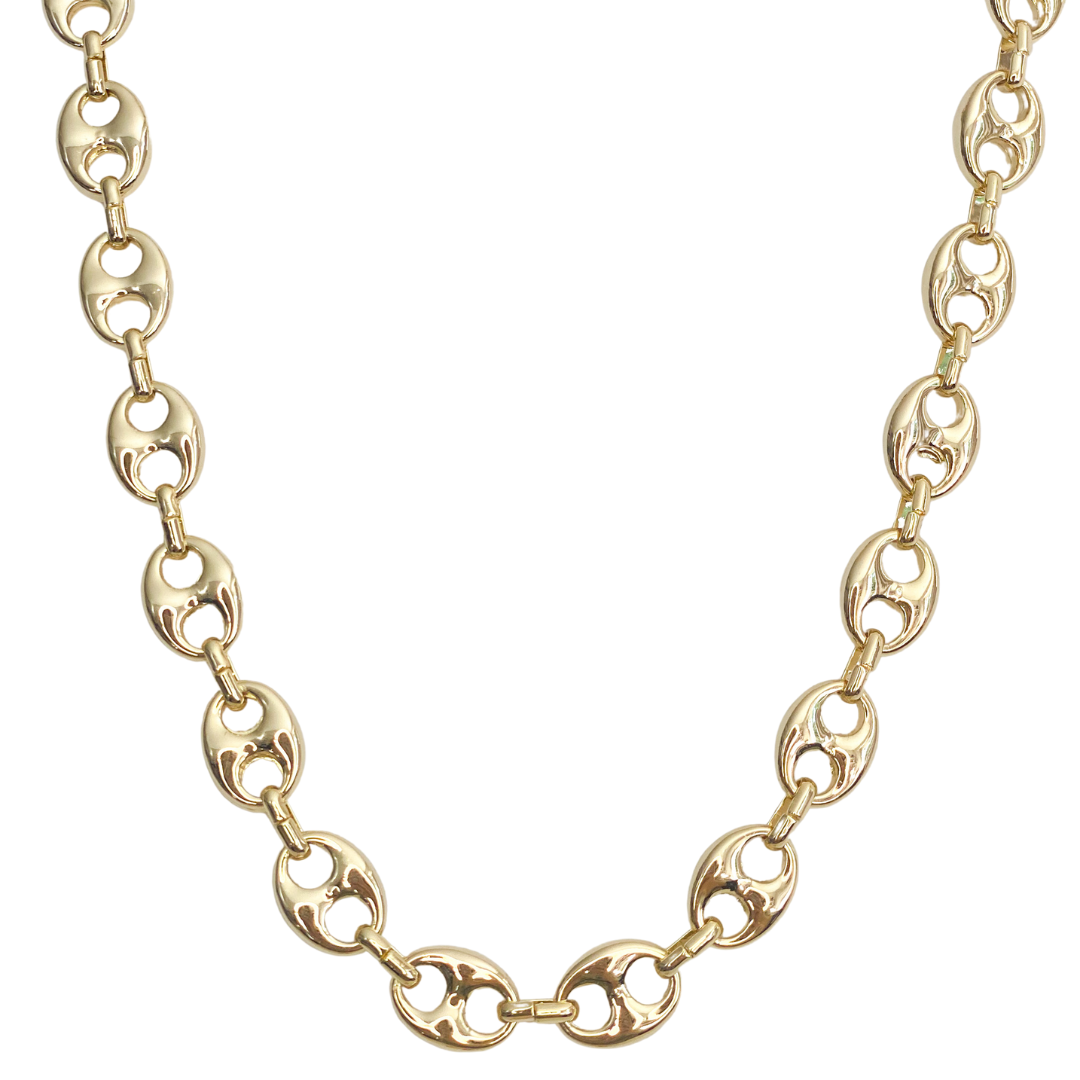 Collar New Niki Chunky Necklace Gold