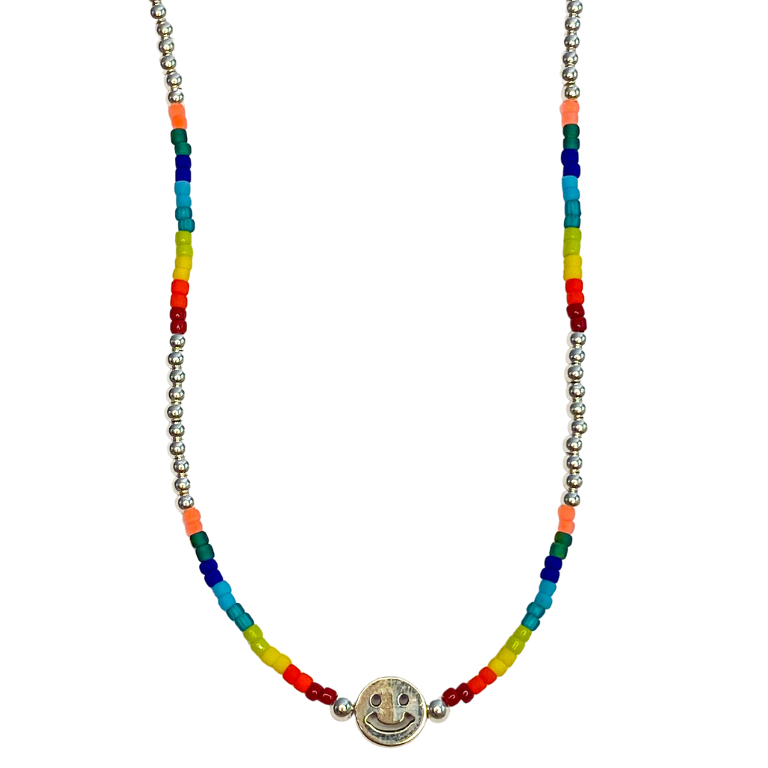 Collar Smilley Multicolor Face