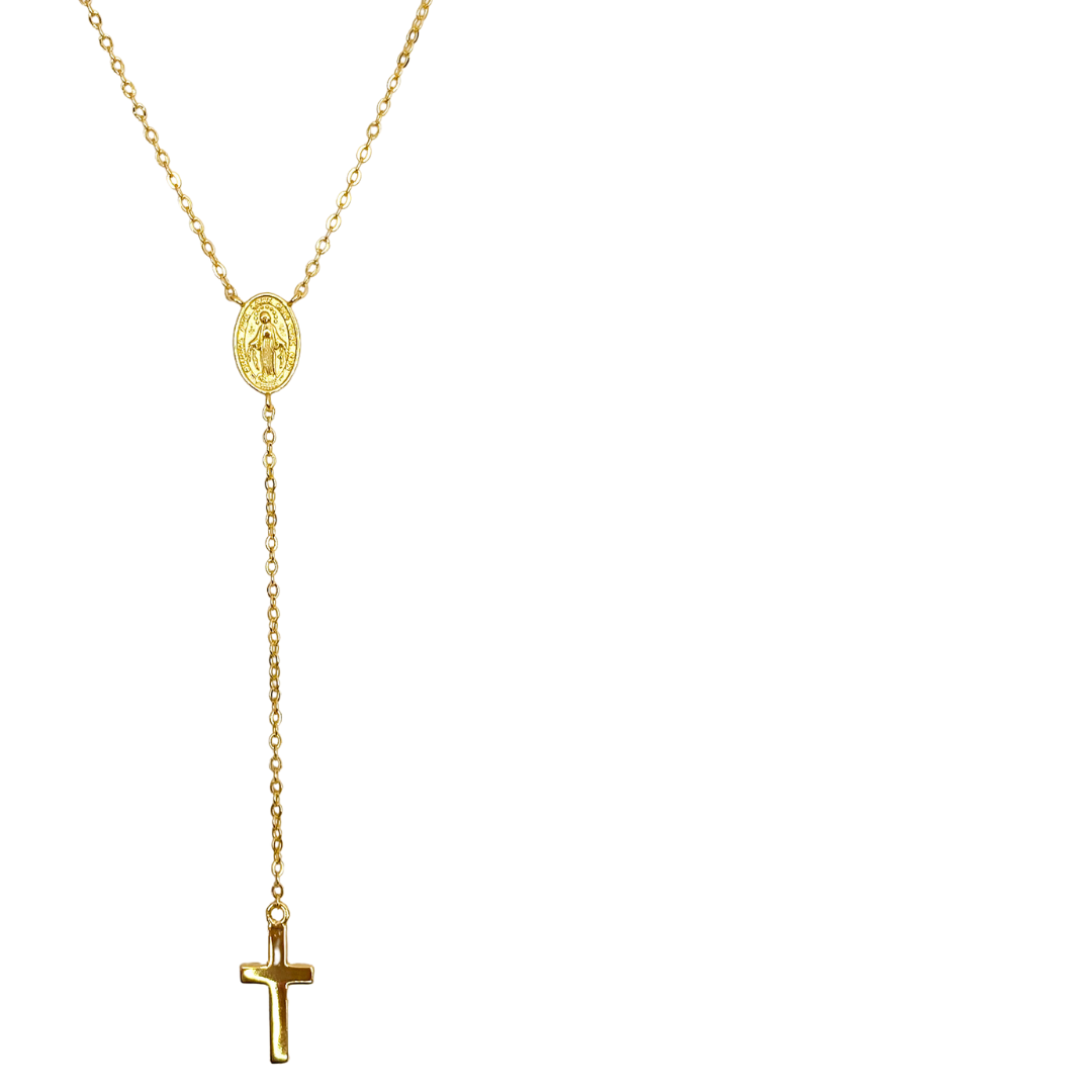 Collar Rosary Tini Gold