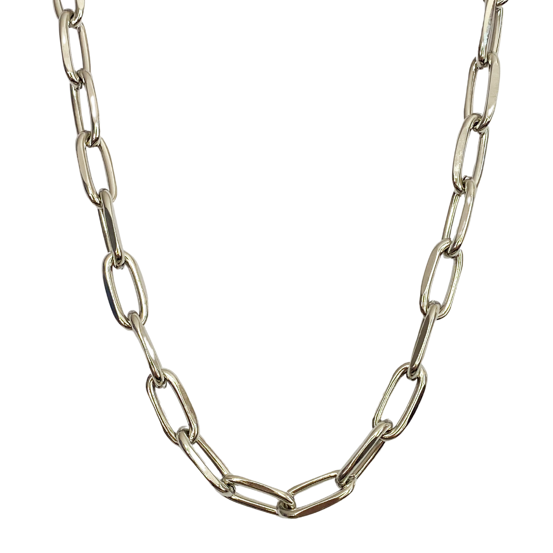 Collar Lili Chain Necklace Silver