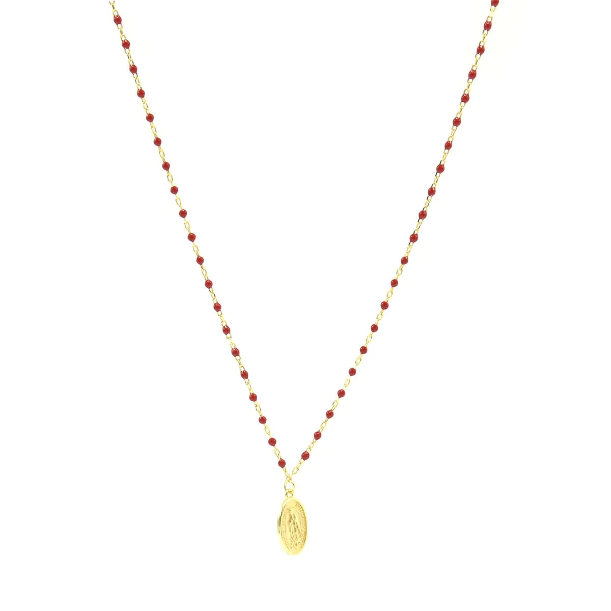Collar Rosary Baby Medal
