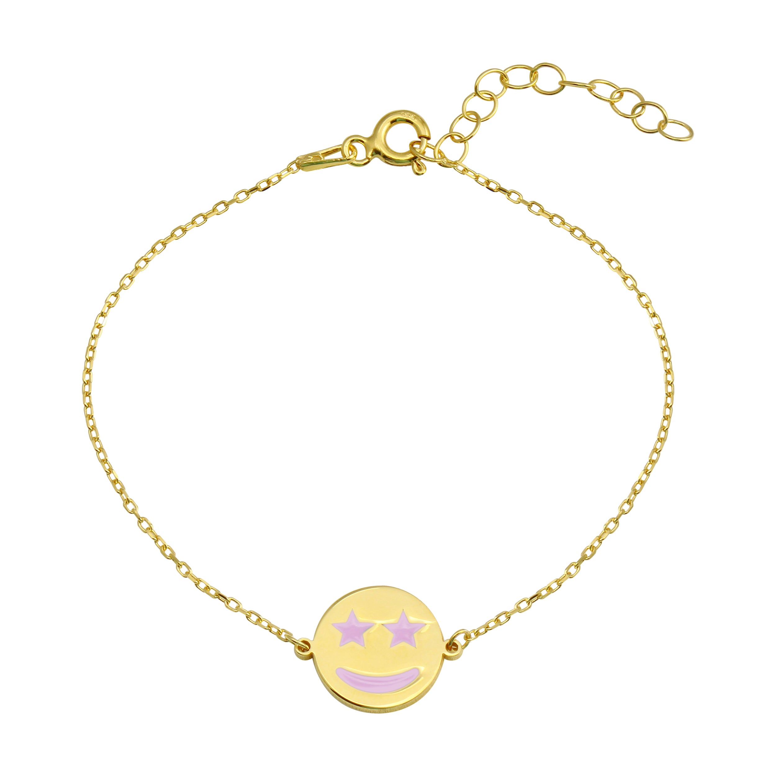 Pulsera Smiley Enamel